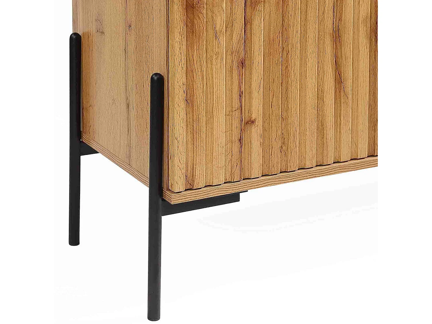 Charlie|Buffet avec 2 portes en effet chêne