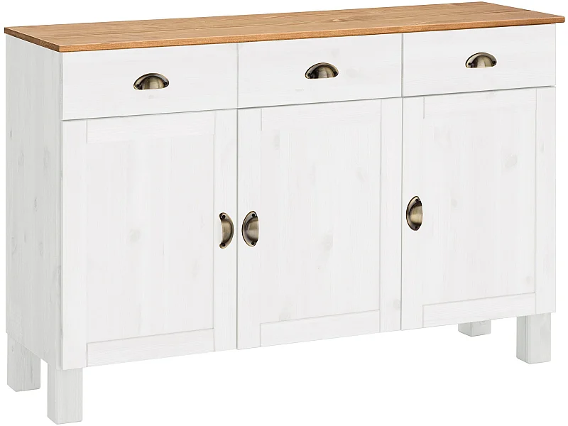 Oslo dressoir 3 deuren 3 lades