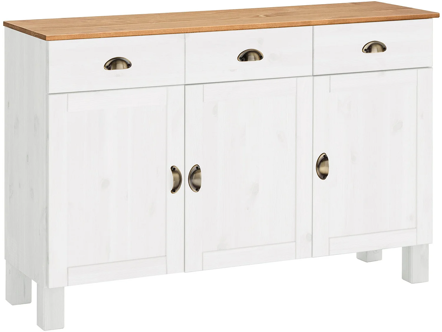 Oslo dressoir 3 deuren 3 lades