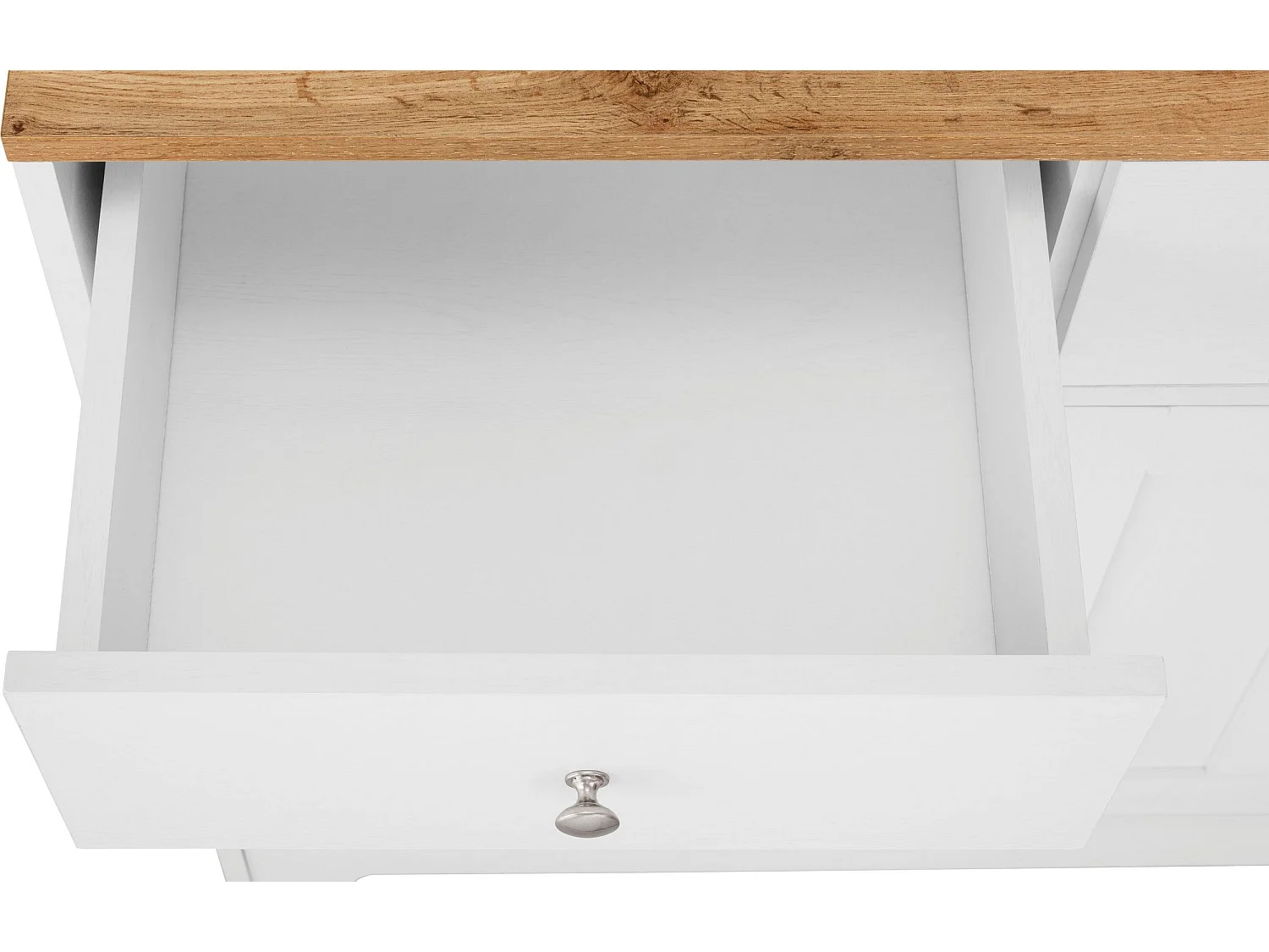 Kate|Buffet 2+2 Portes Chêne Blanc