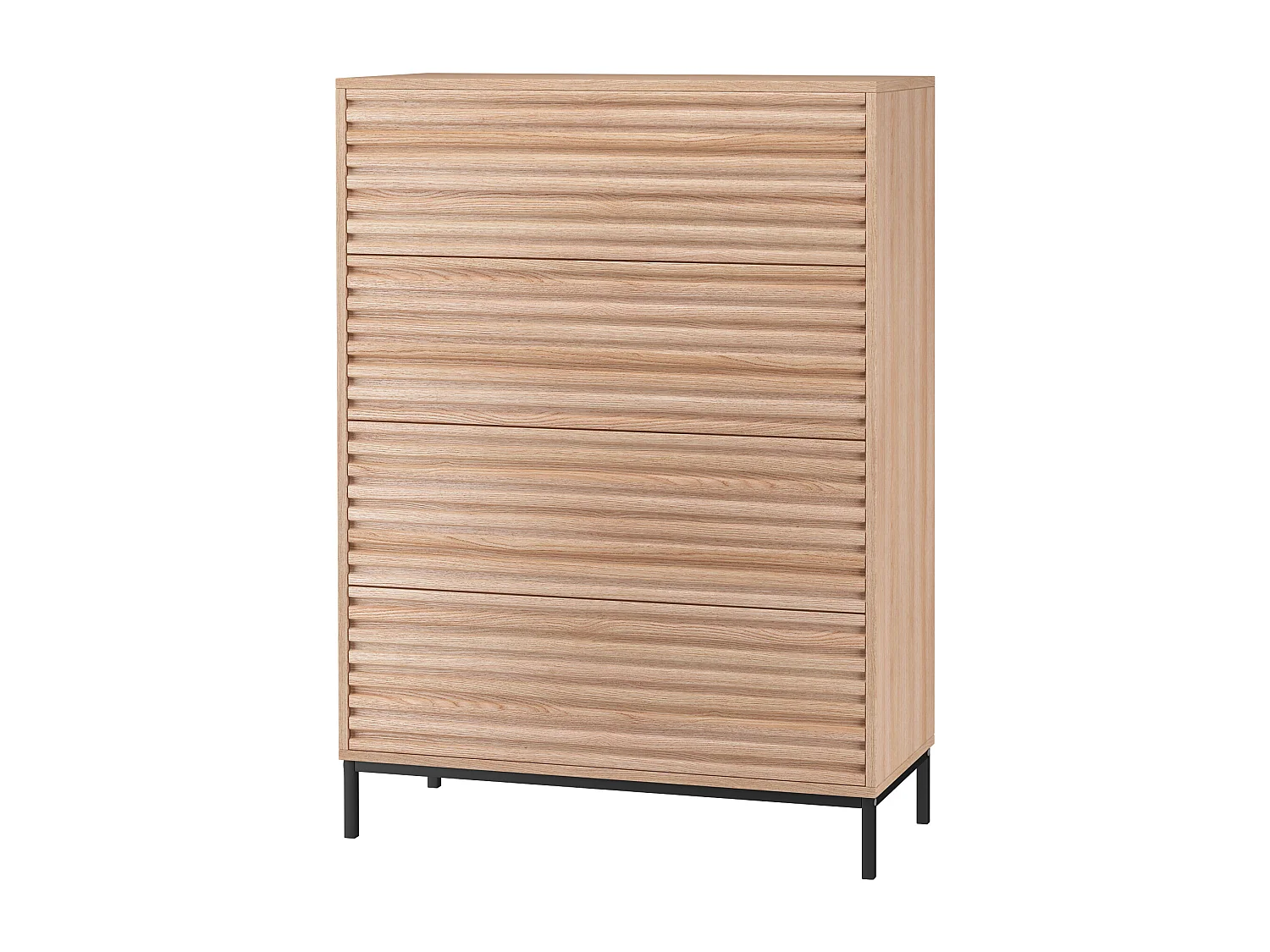 Celine | Commode avec 4 tiroirs Chêne