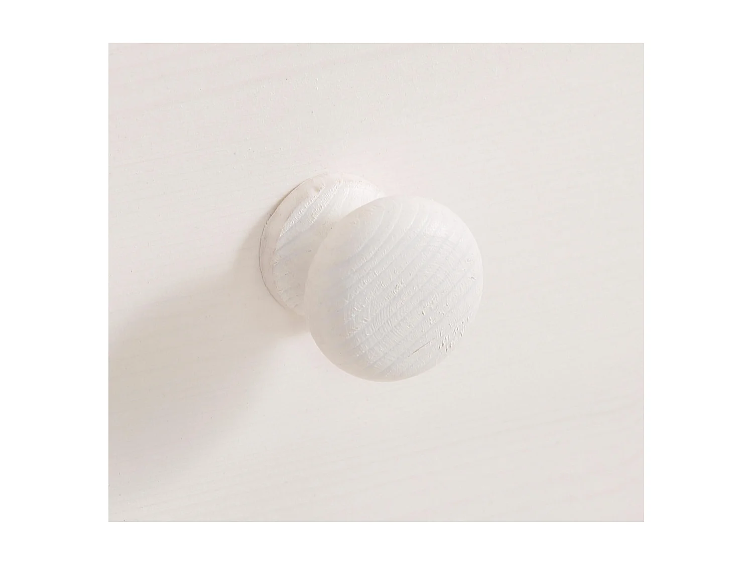 Lisa|Buffet avec 2 portes 3 tiroirs en pin teinté blanc