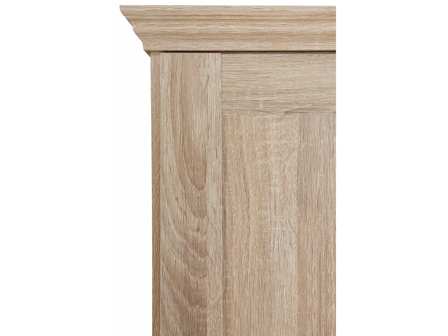 Binz|Armoire 2+1 portes 2 tiroirs Chêne