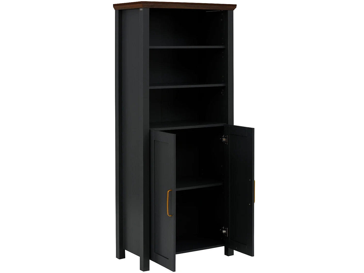 Marion Bookcase 2 Doors GreyWal
