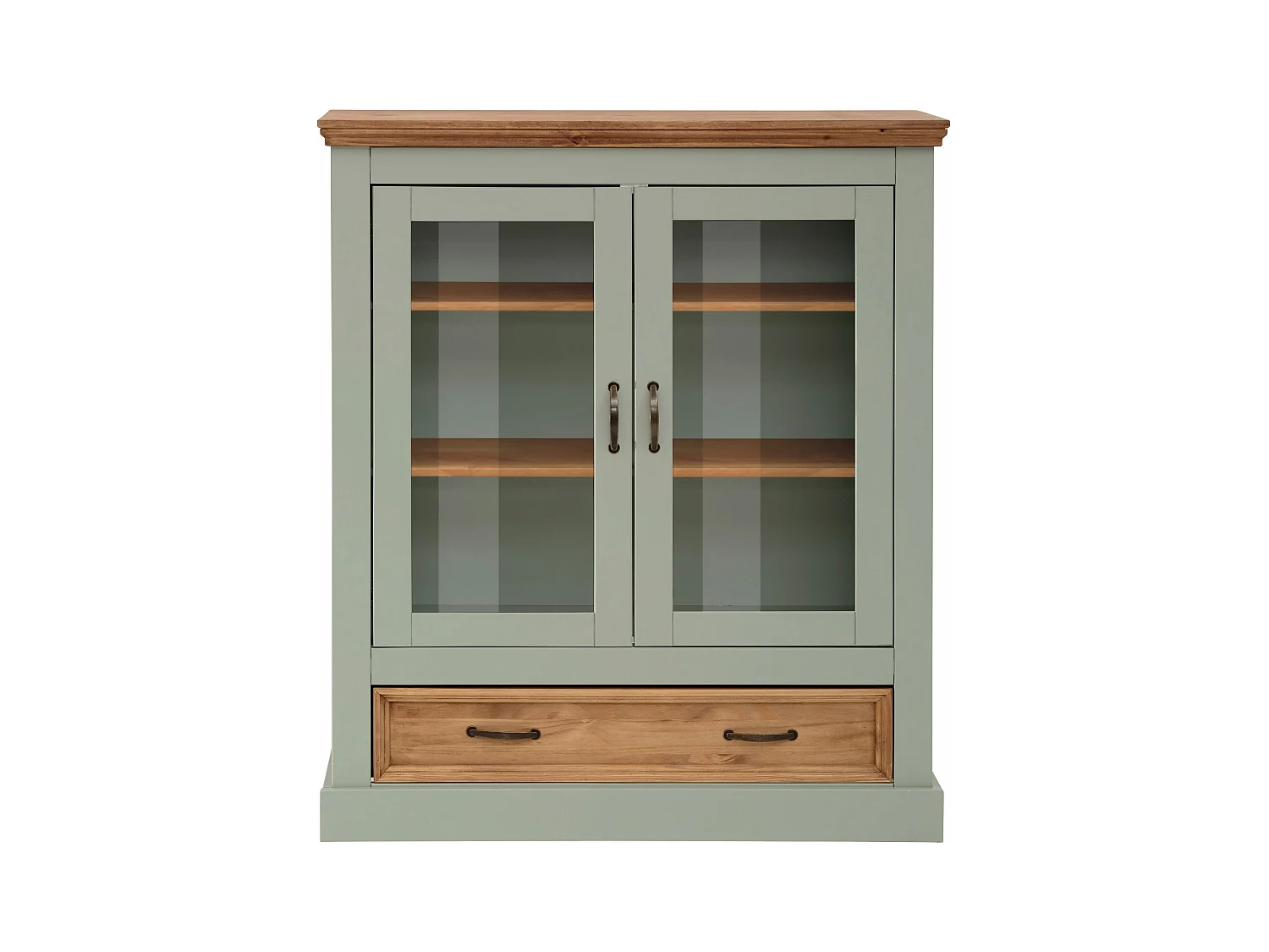 Selma Vitrine Laag Groen