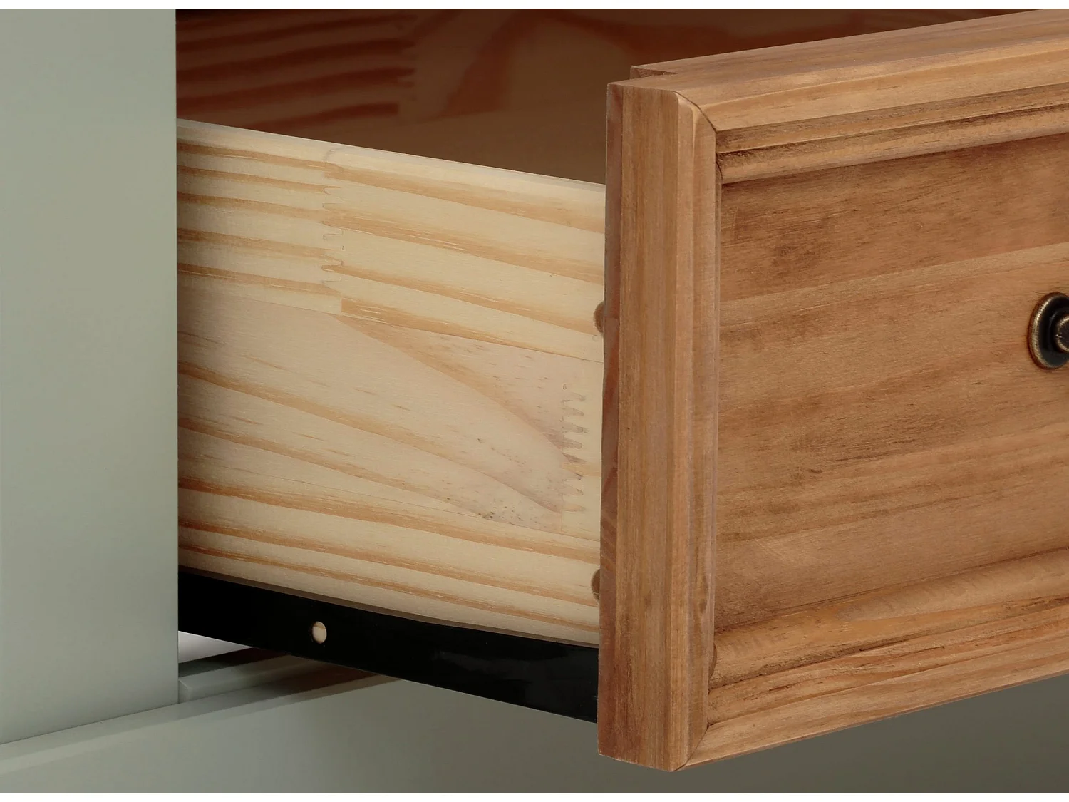 Selma Vitrine Laag Groen