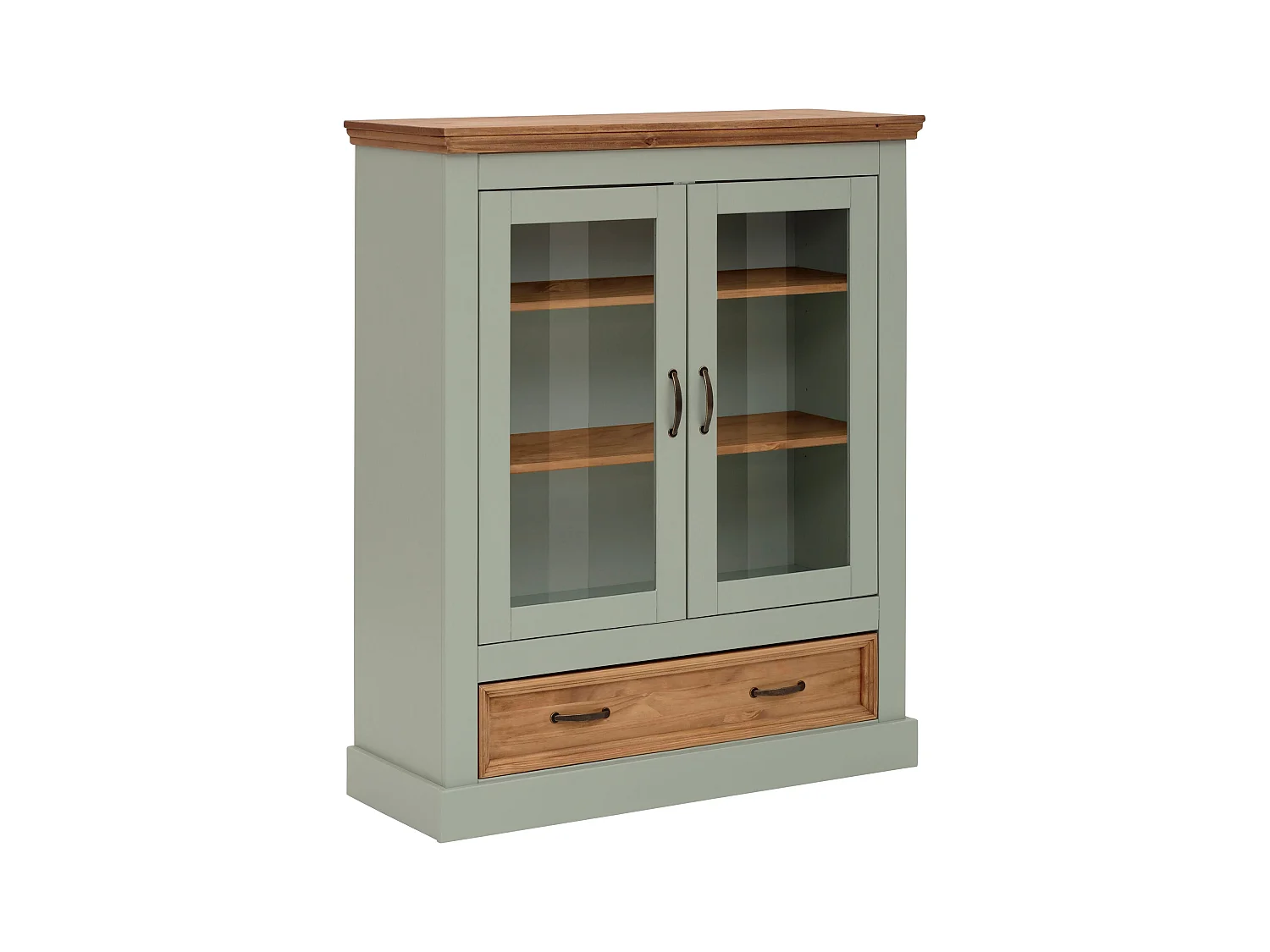 Selma Vitrine Laag Groen