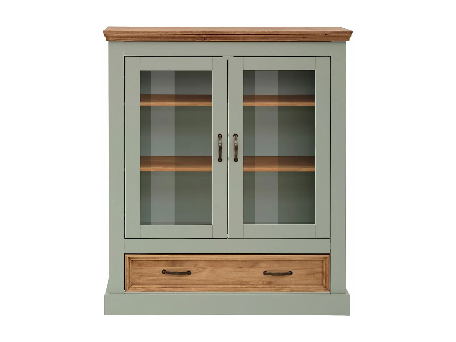 Selma Vitrine Laag Groen