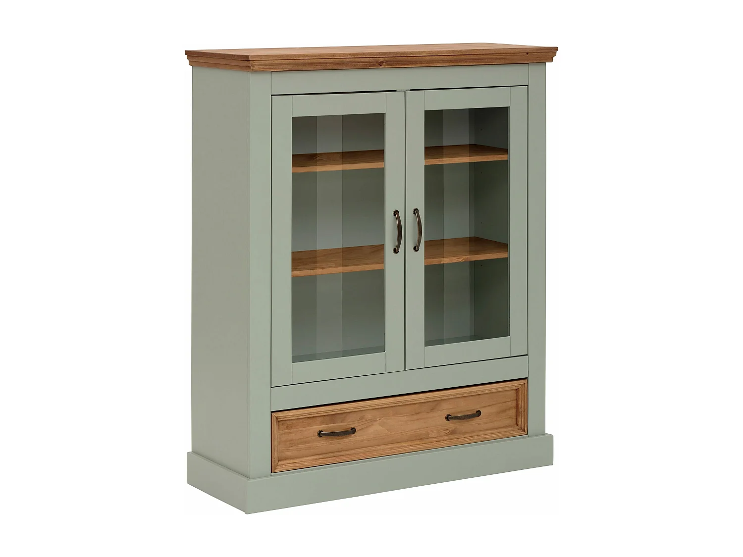 Selma Vitrine Laag Groen