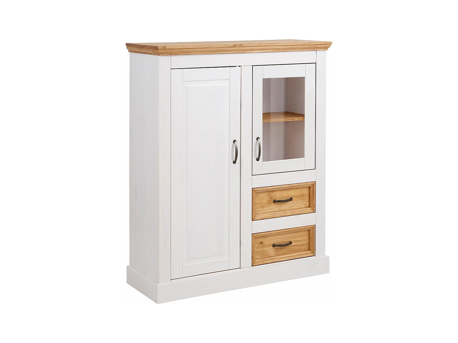 Selma Kast 1 Glassdoor 1 Deur 2 lades