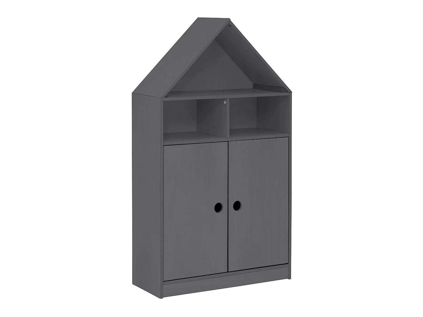 Alpi|Armoire avec 2 portes et toit gris