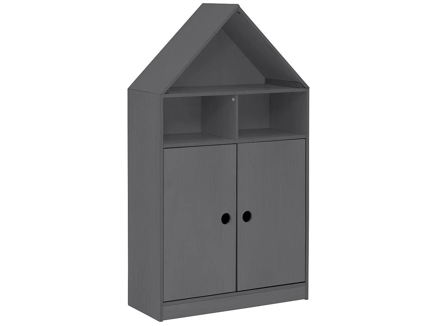 Alpi|Armoire avec 2 portes et toit gris