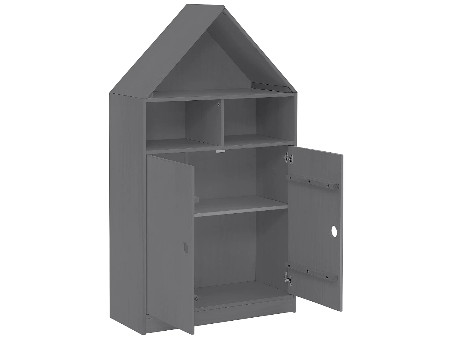 Alpi|Armoire avec 2 portes et toit gris
