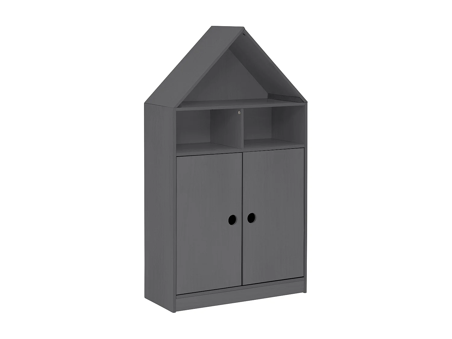 Alpi Cab 2 Türen mit Dach Grau