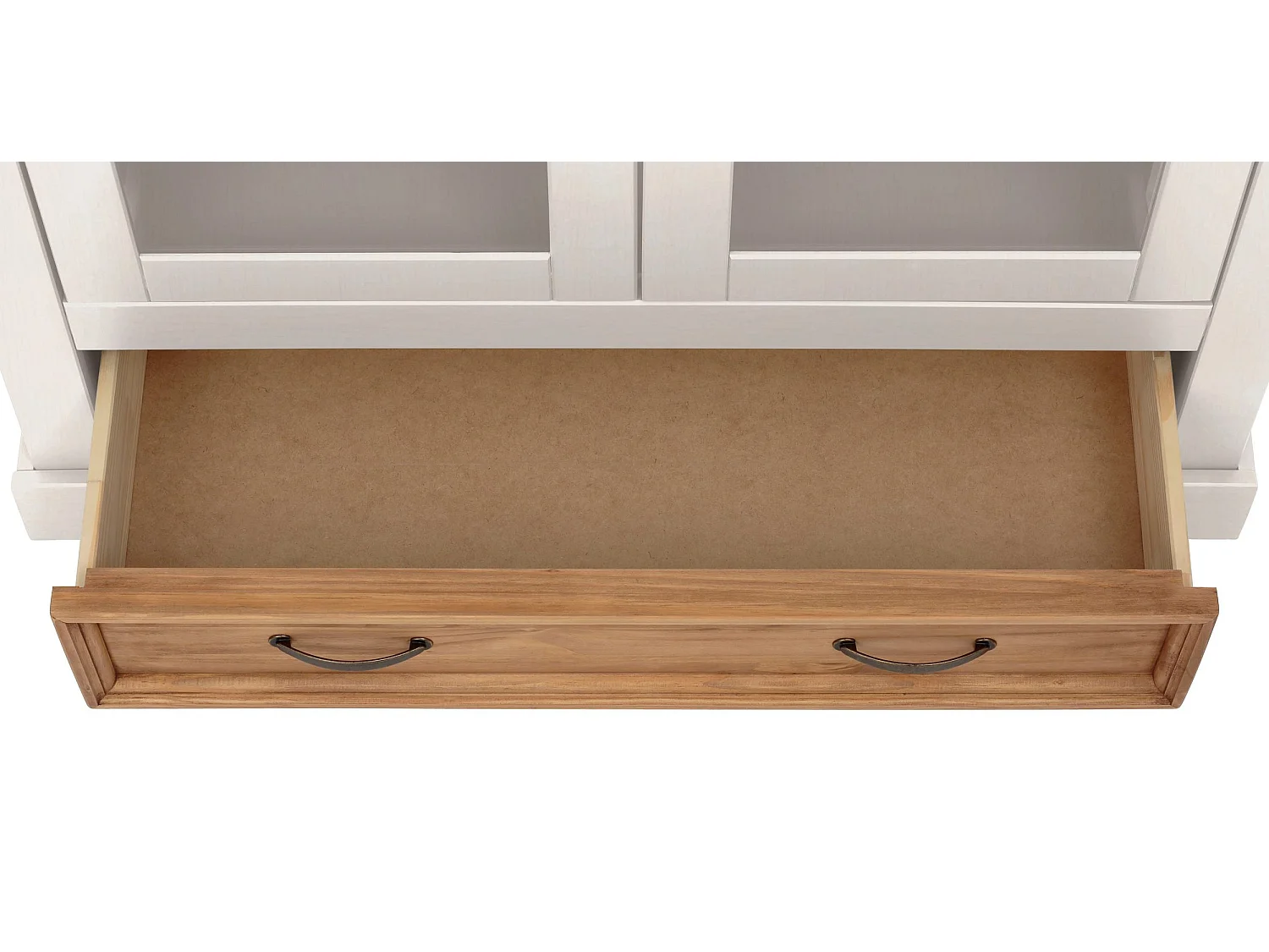 Selma Vitrine Laag Wit