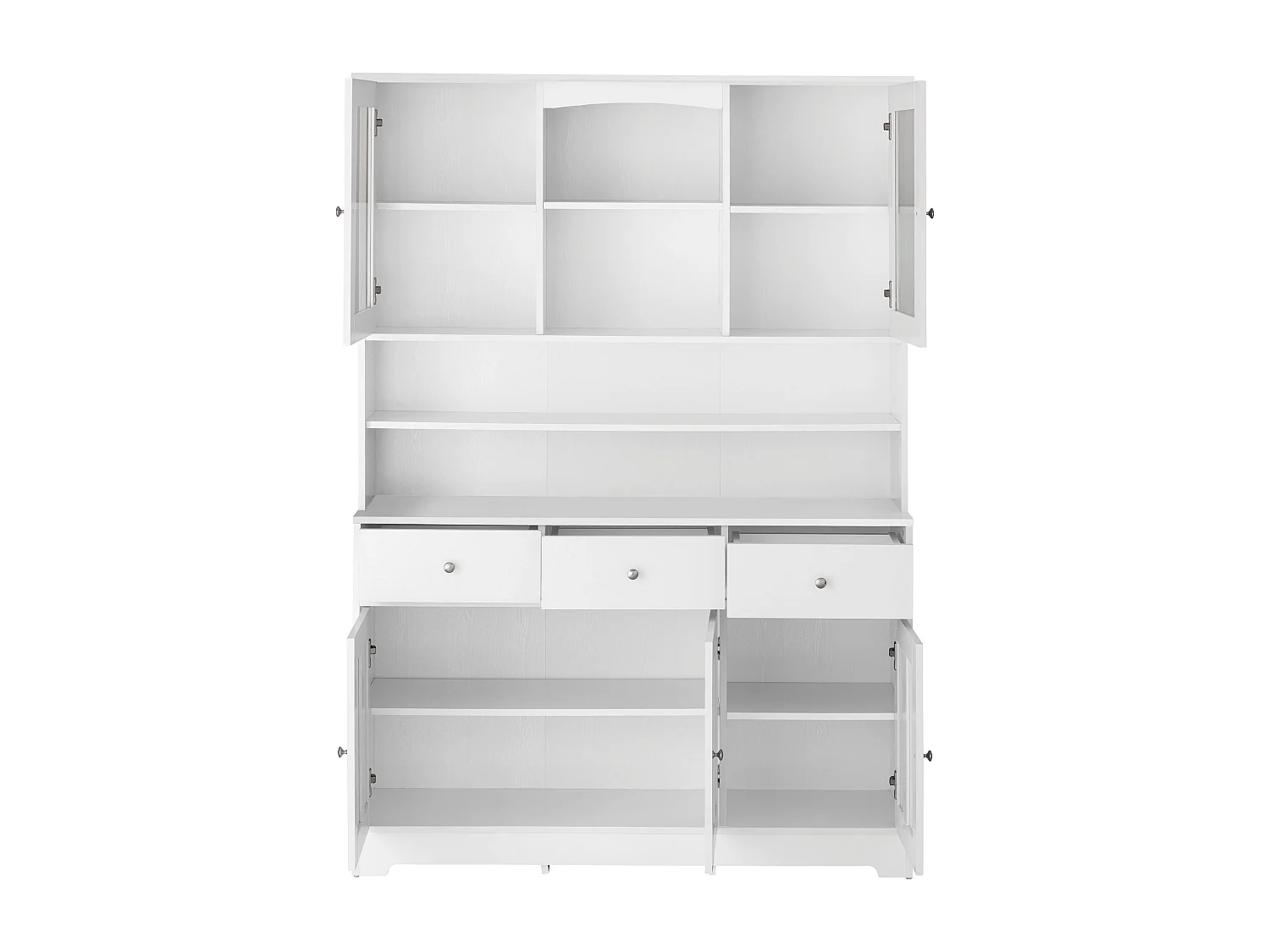 Kate|Buffet 3+3 Portes Blanc