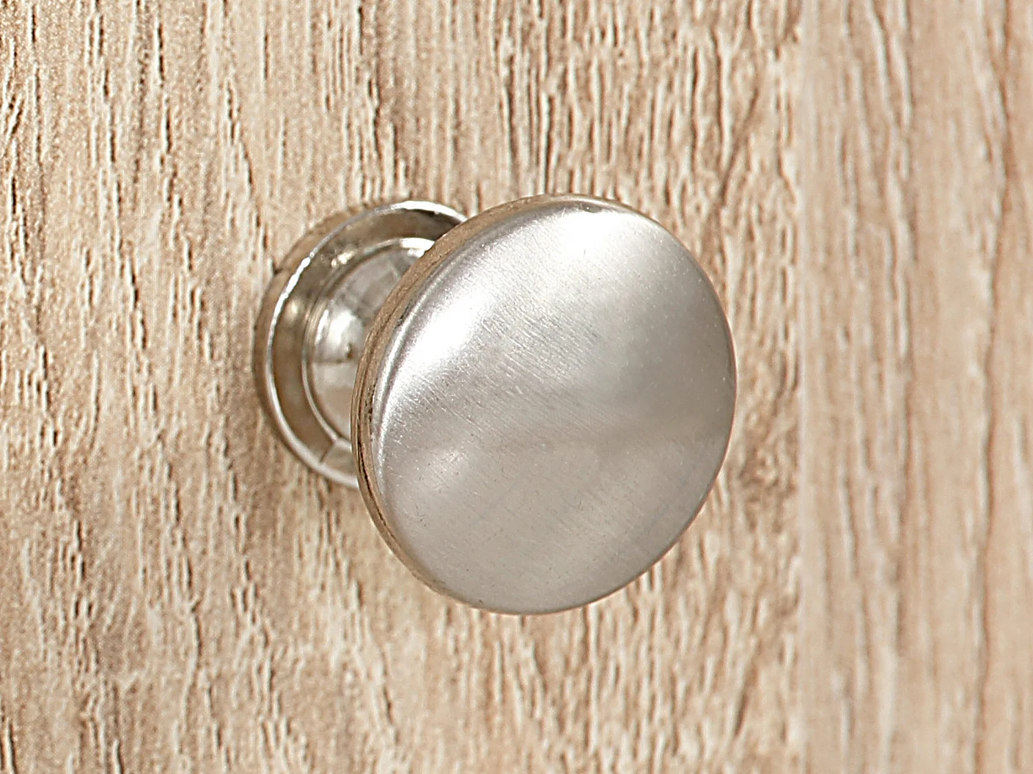 Nanna|Buffet haut avec 5 portes effet chêne