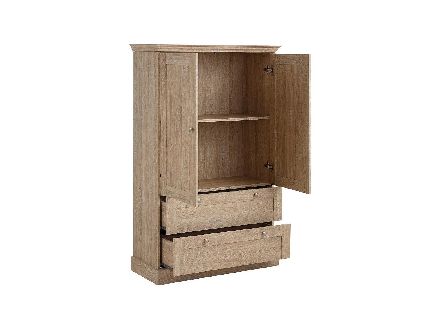 Binz Kast 2 Deuren 2 Deuren Eiken 3 Deuren