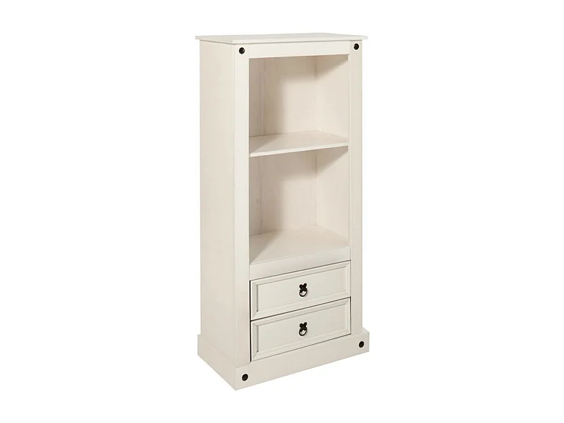 MEXICO Boekenkast 2 Deuren Witlak