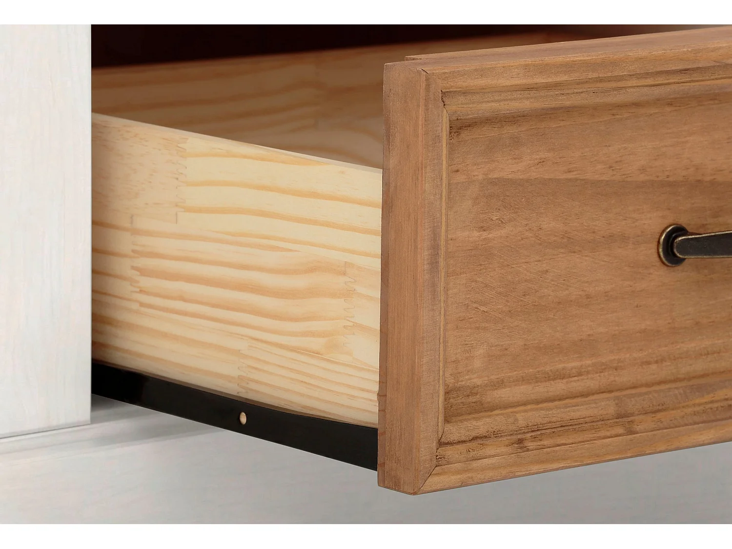 Selma buffetkast 3 deuren 3 lades 2 glazen deur 1 lade