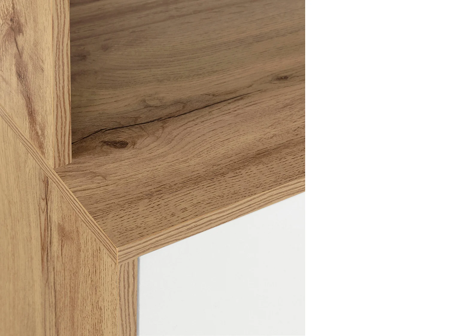 Skandi Buffet 2+2 Puertas Roble Blanco Roble