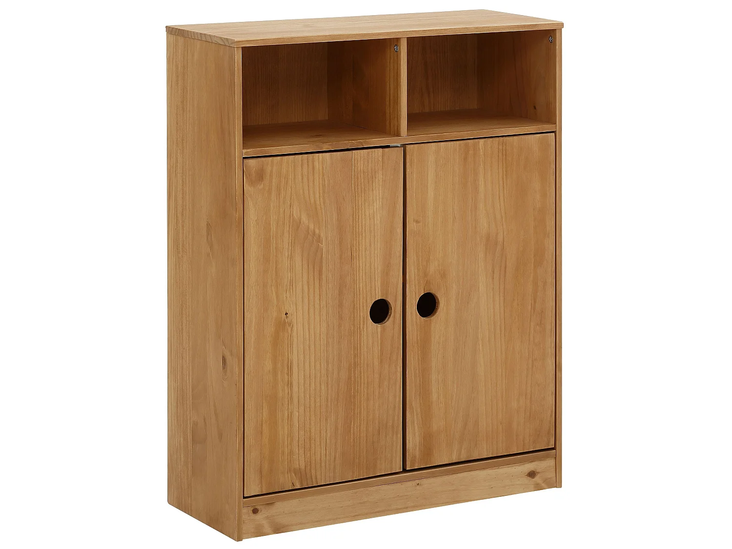 Alpi|Armoire avec 2 portes en pin Marron