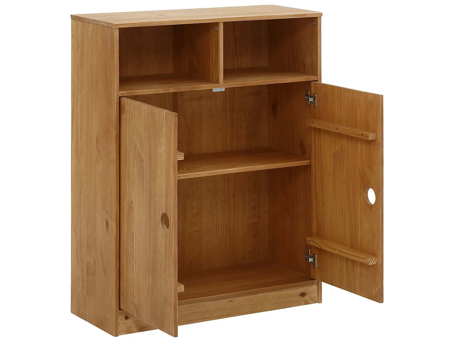 Alpi|Armoire avec 2 portes en pin Marron