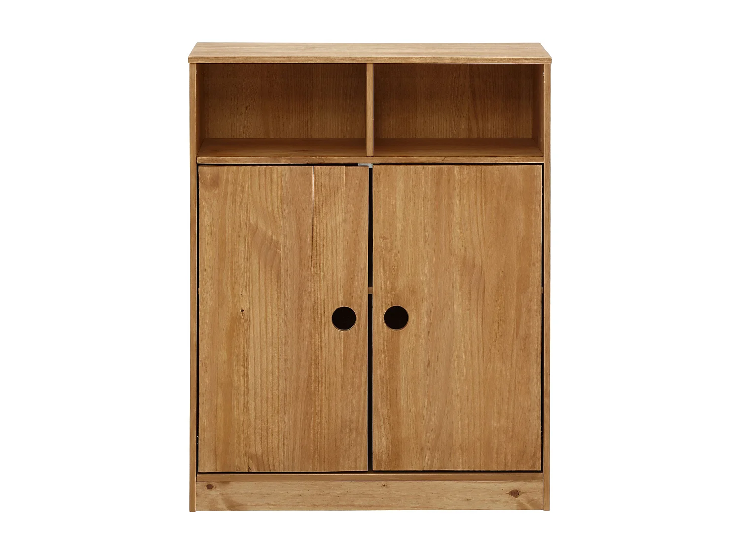 Alpi|Armoire avec 2 portes en pin Marron