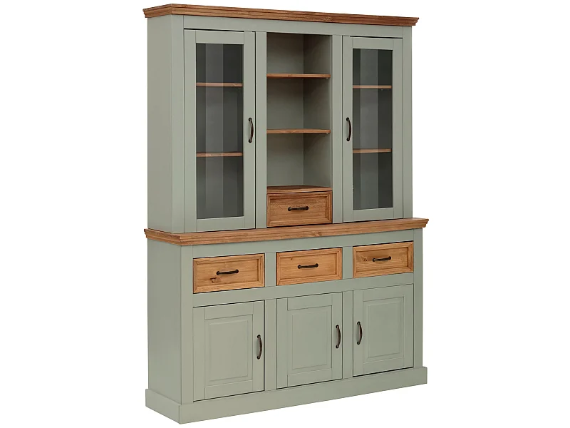 Buffet Selma 3 Ante 3 Cassetti 2 Anta Vetro 1 Cassetto