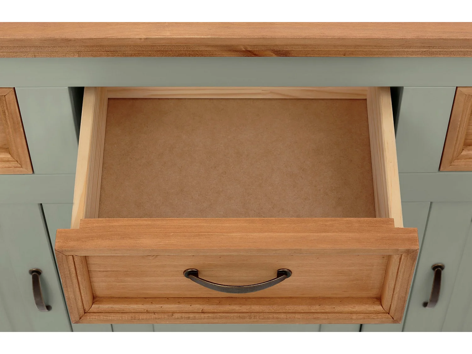 Buffet Selma 3 Ante 3 Cassetti 2 Anta Vetro 1 Cassetto