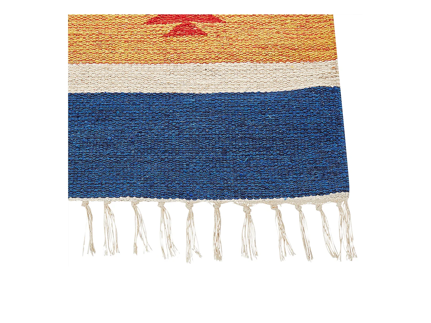 Tapis TARONIK Multicolore 80 x 300 cm Coton Kilim