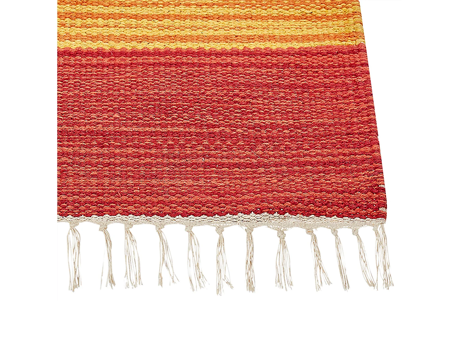 Tapis KAMARIS Multicolore 140 x 200 cm Coton Kilim