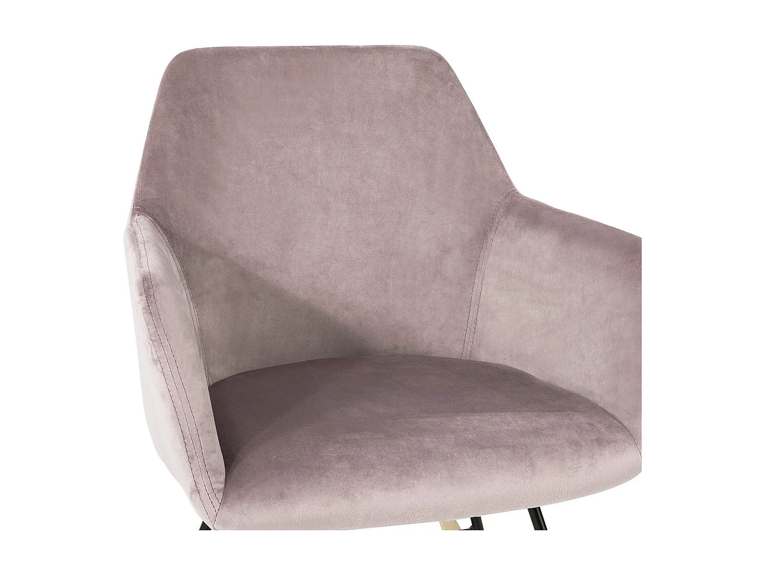Chaise à Bascule avec Accoudoirs Fauteuil de Relaxation Pieds Confortable Haute qualité Élégant (Rose),SoBuyFST68-P