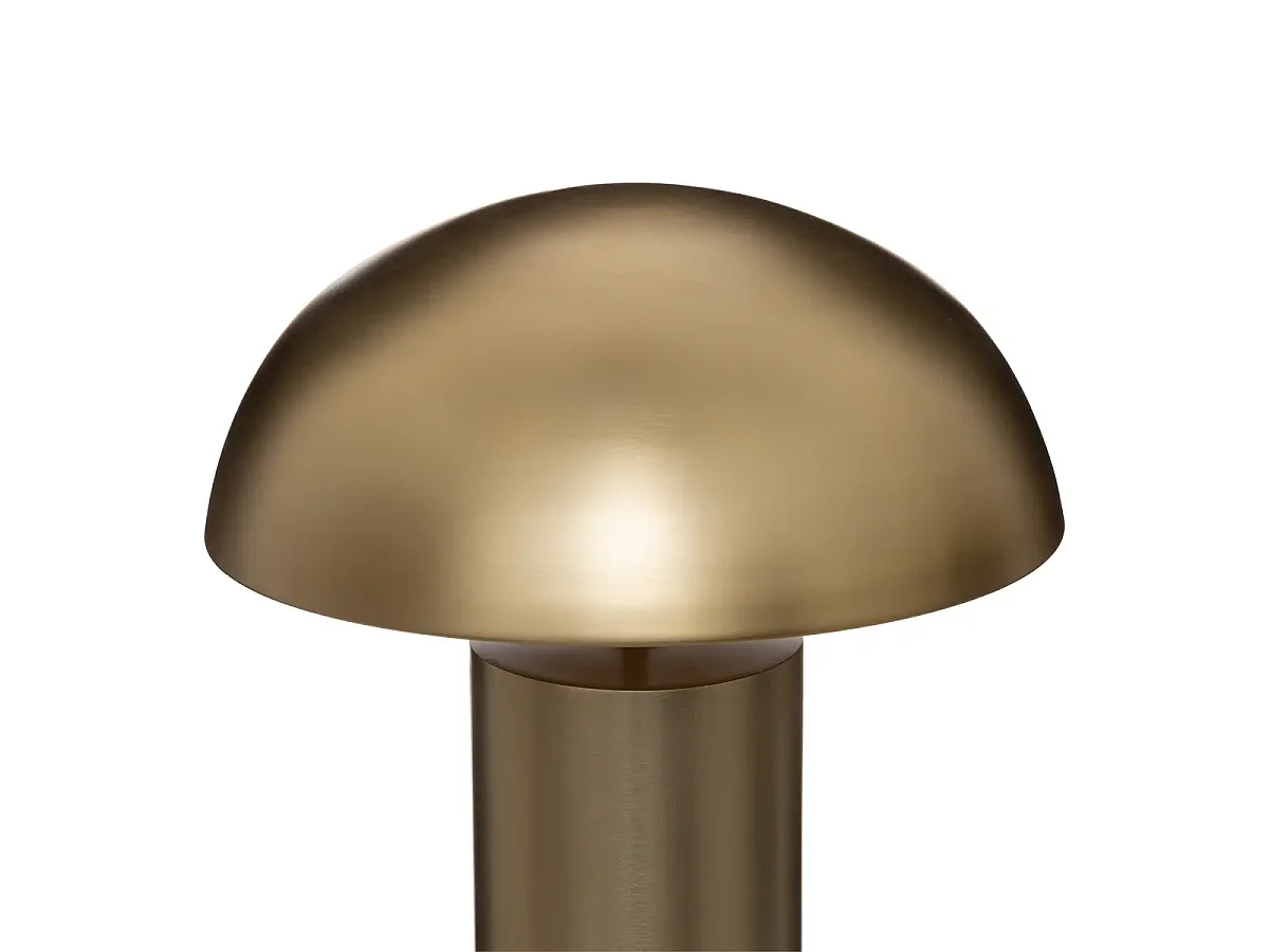 Lampe à poser, lampadaire en métal doré - Diamètre 30 x Hauteur 50 cm