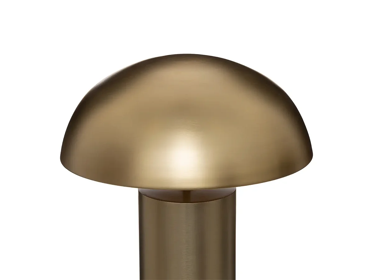 Lampe à poser, lampadaire en métal doré - Diamètre 30 x Hauteur 50 cm