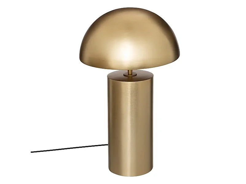 Lampe à poser, lampadaire en métal doré - Diamètre 30 x Hauteur 50 cm