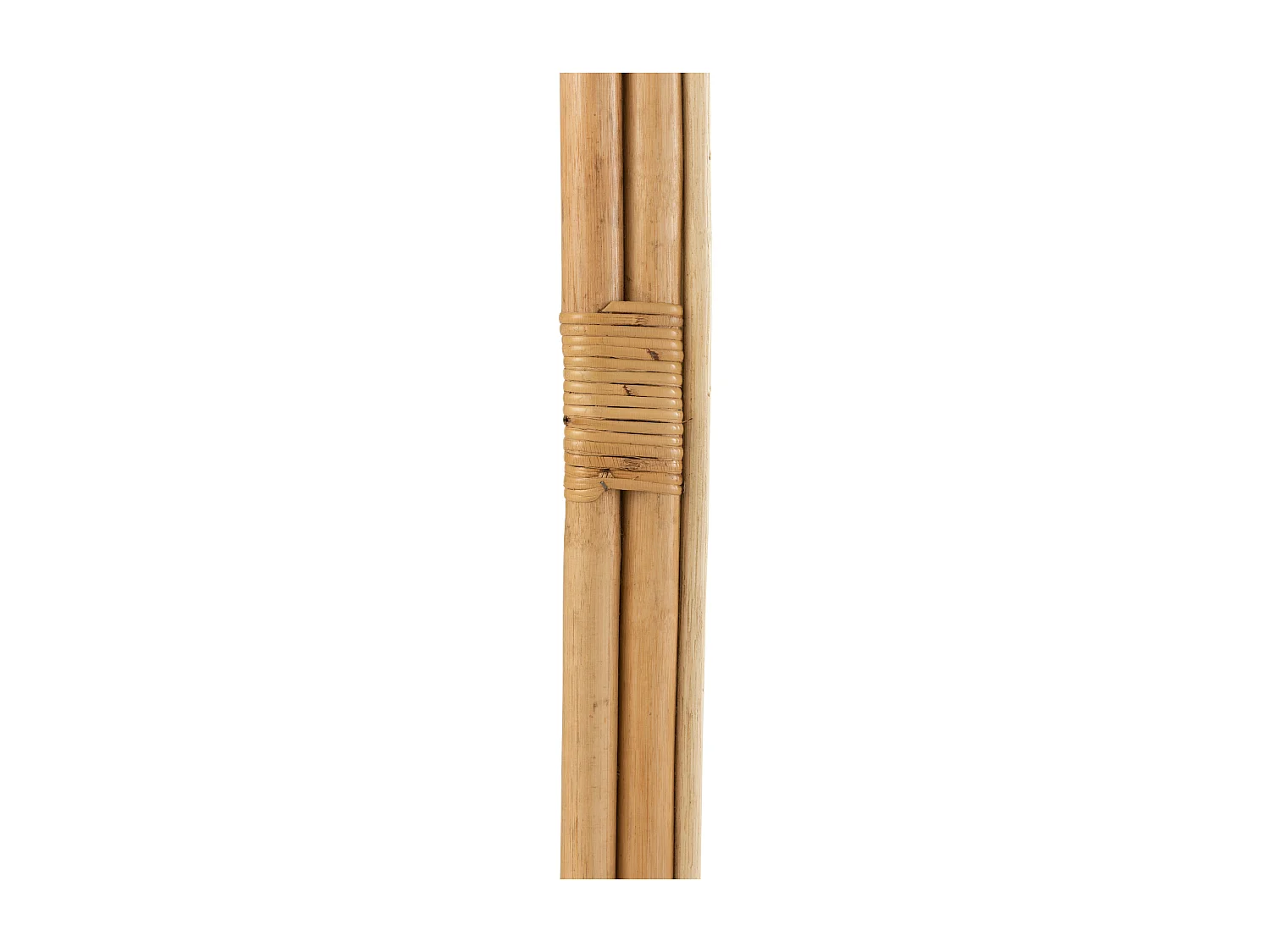 Miroir Échelle Déco en Rotin "Ellen" 180cm Naturel