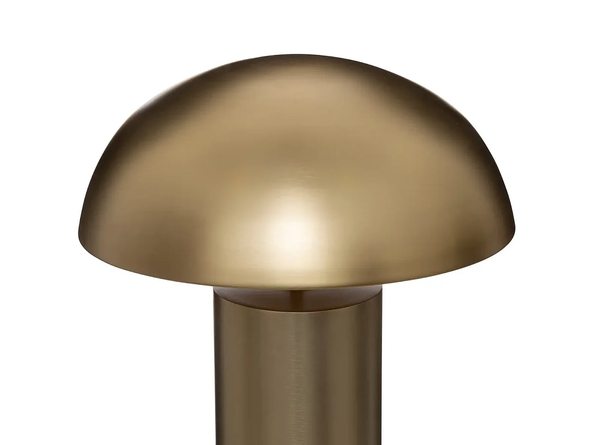 Lampe à poser, lampadaire en métal doré - Diamètre 50 x Hauteur 97 cm