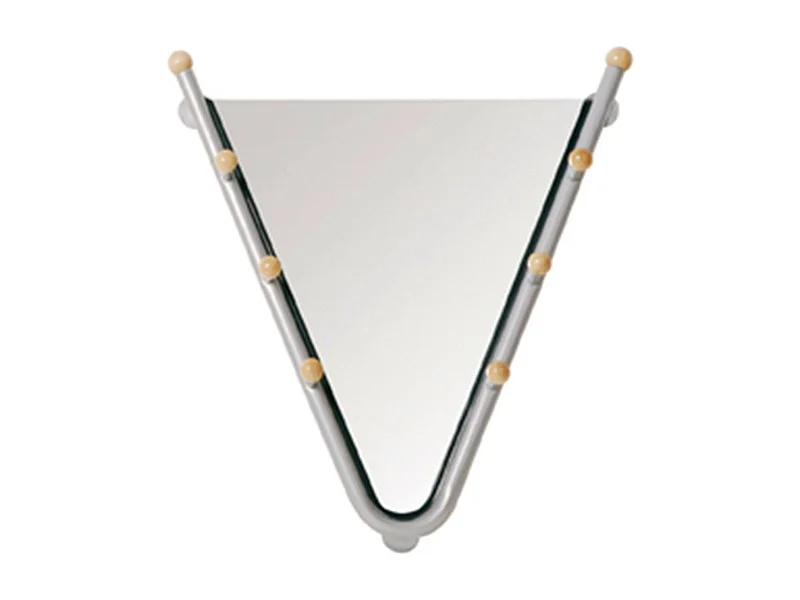 Miroir Mural Design "Sanby" 67cm Argent