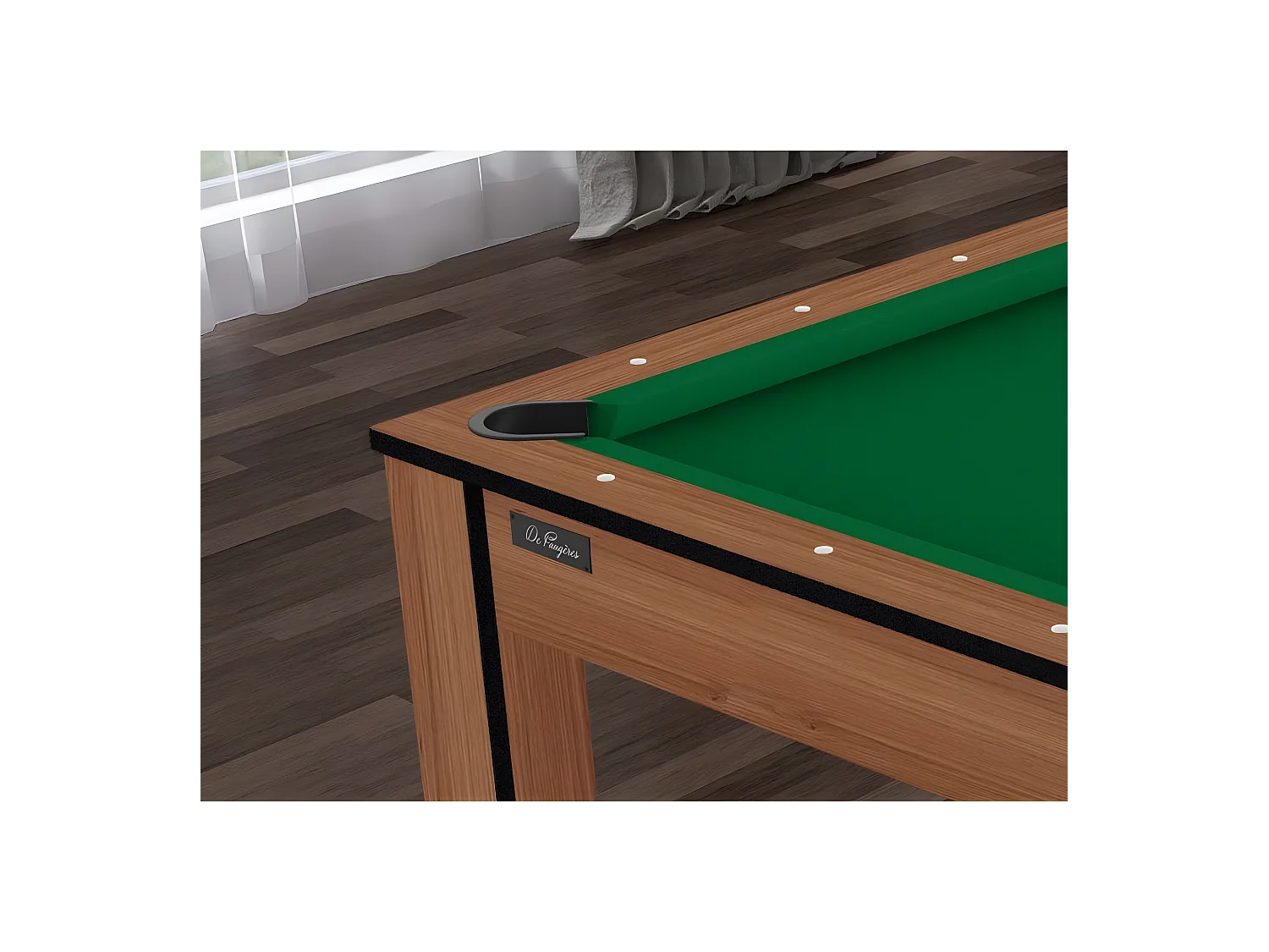 Billard convertible table 6 personnes Texas + pack accessoires Confort
