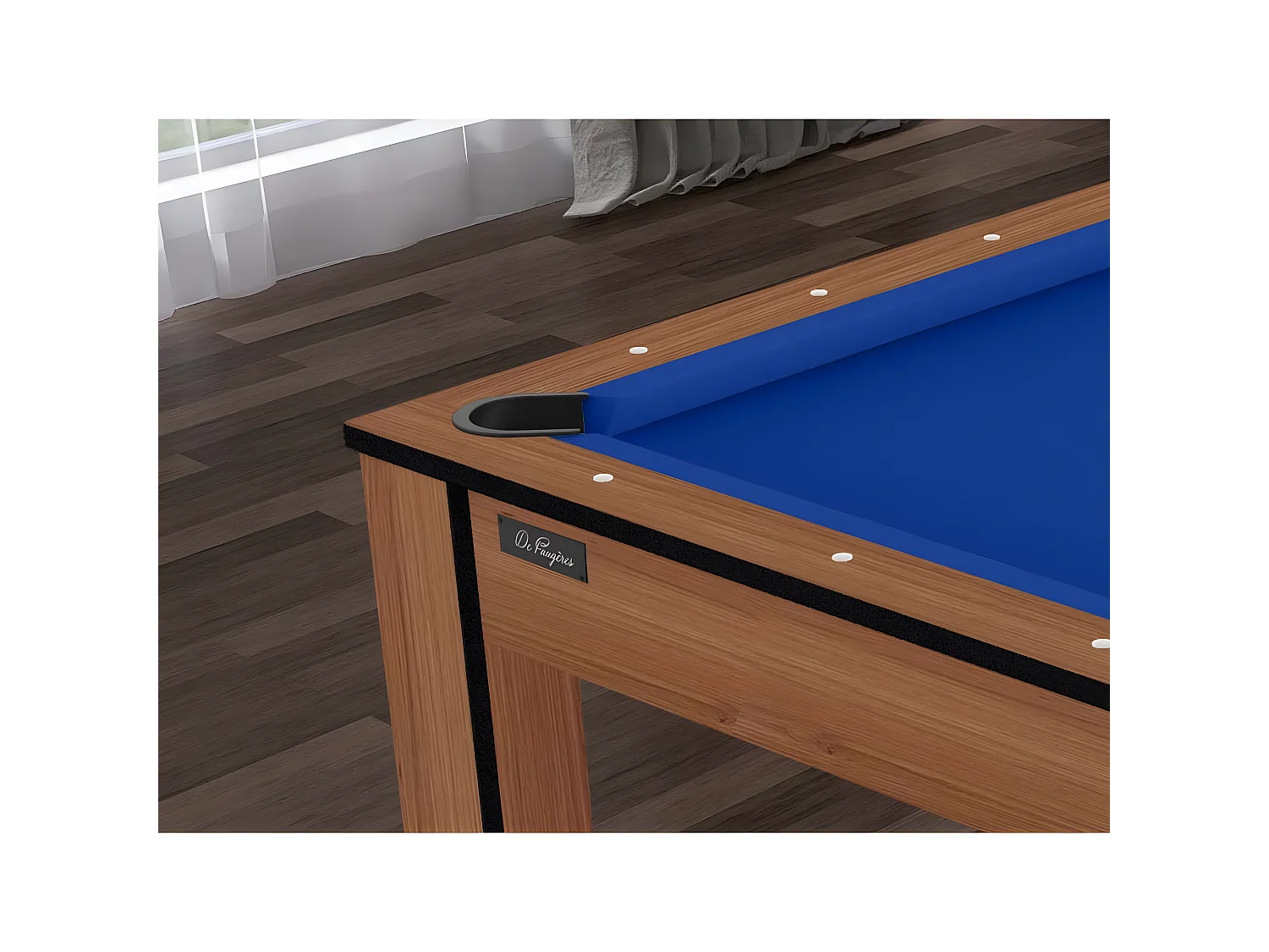 Billard convertible table 6 personnes Texas + pack accessoires Confort