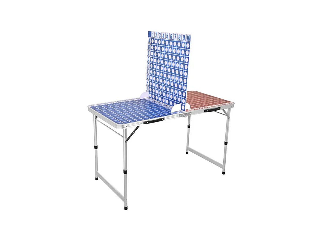 Table bataille navale 120 cm pliable
