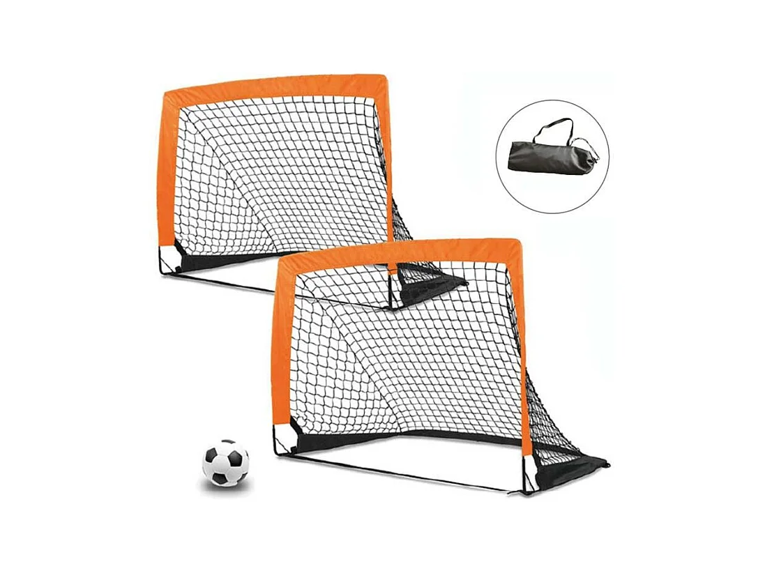 Set de 2 cages de foot 120 x 90 cm Challenge