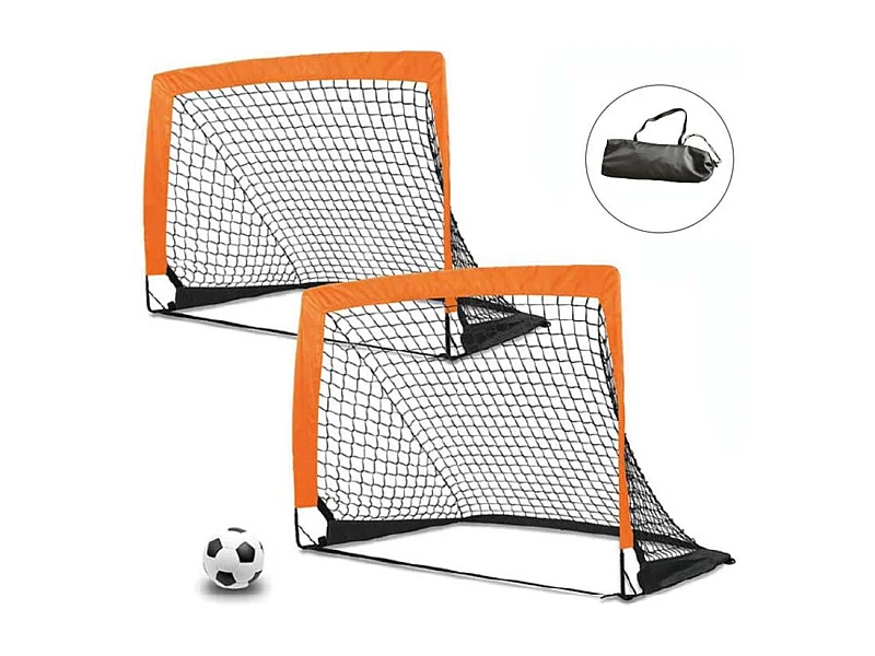 Set de 2 cages de foot 120 x 90 cm Challenge