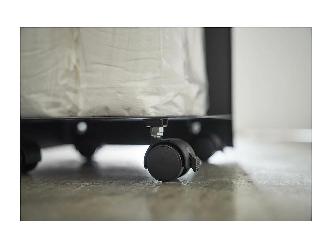 Porte-papier toilette avec roulettes H43 cm - TOWER