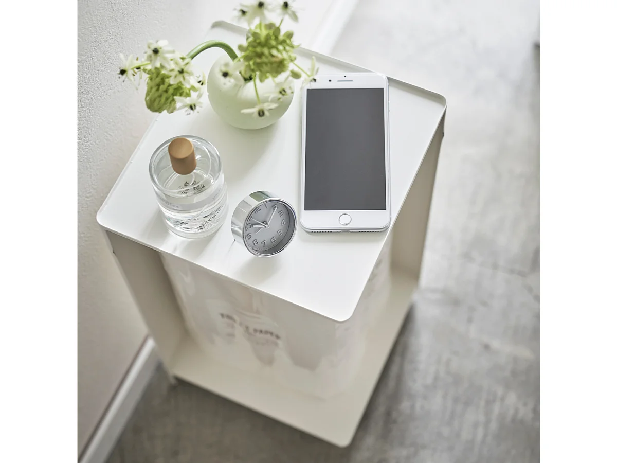 Porte-papier toilette avec roulettes H43 cm - TOWER