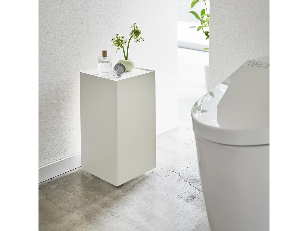 Porte-papier toilette avec roulettes H43 cm - TOWER
