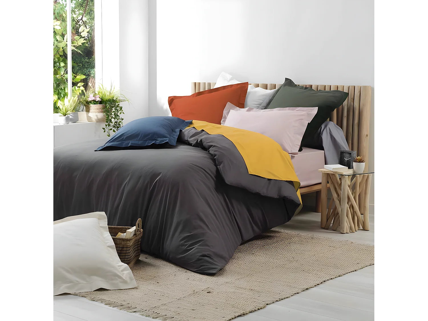 Drap Plat "Percaline" 240x300cm Miel