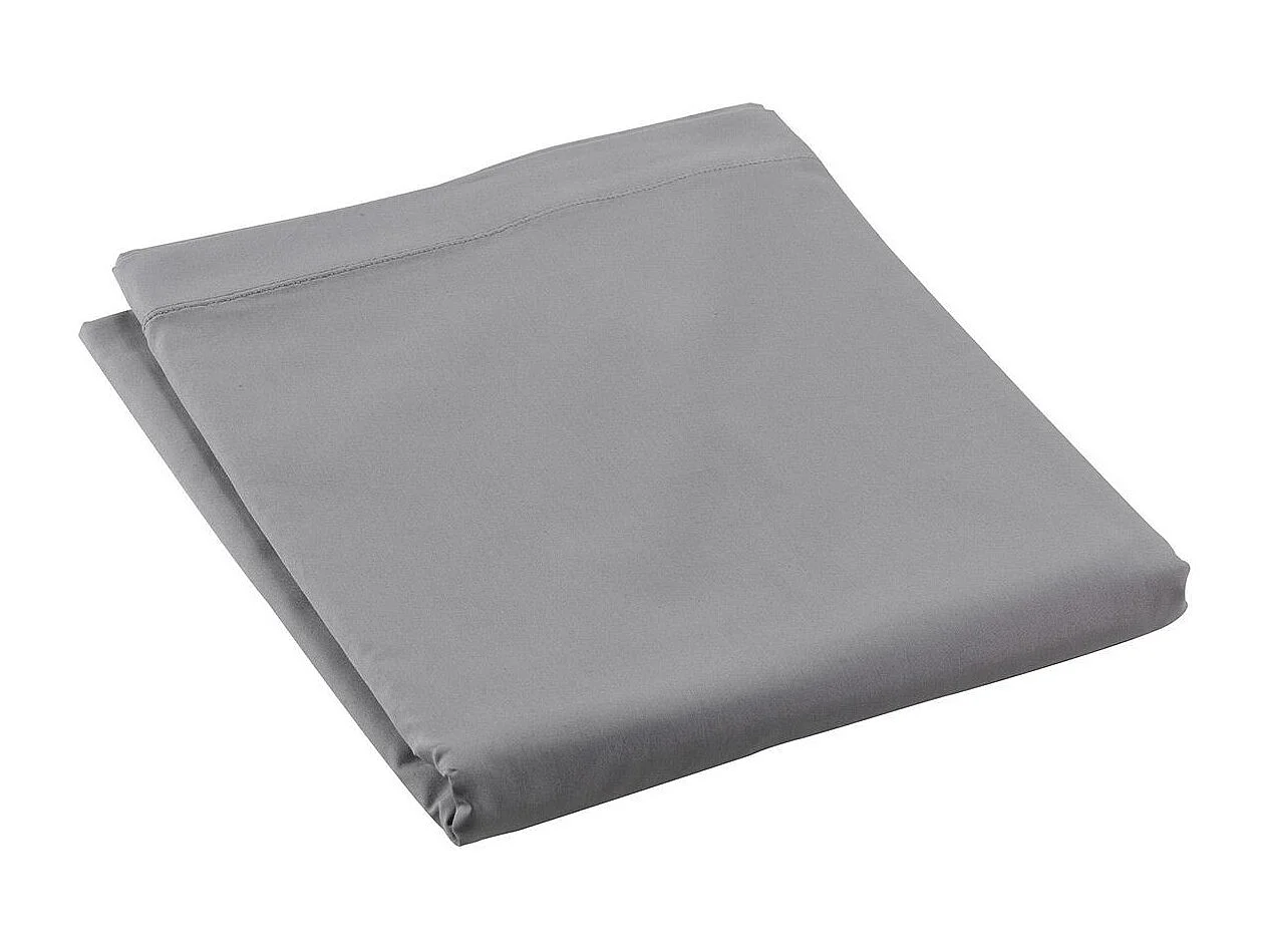 Drap Plat "Percaline" 180x290cm Anthracite