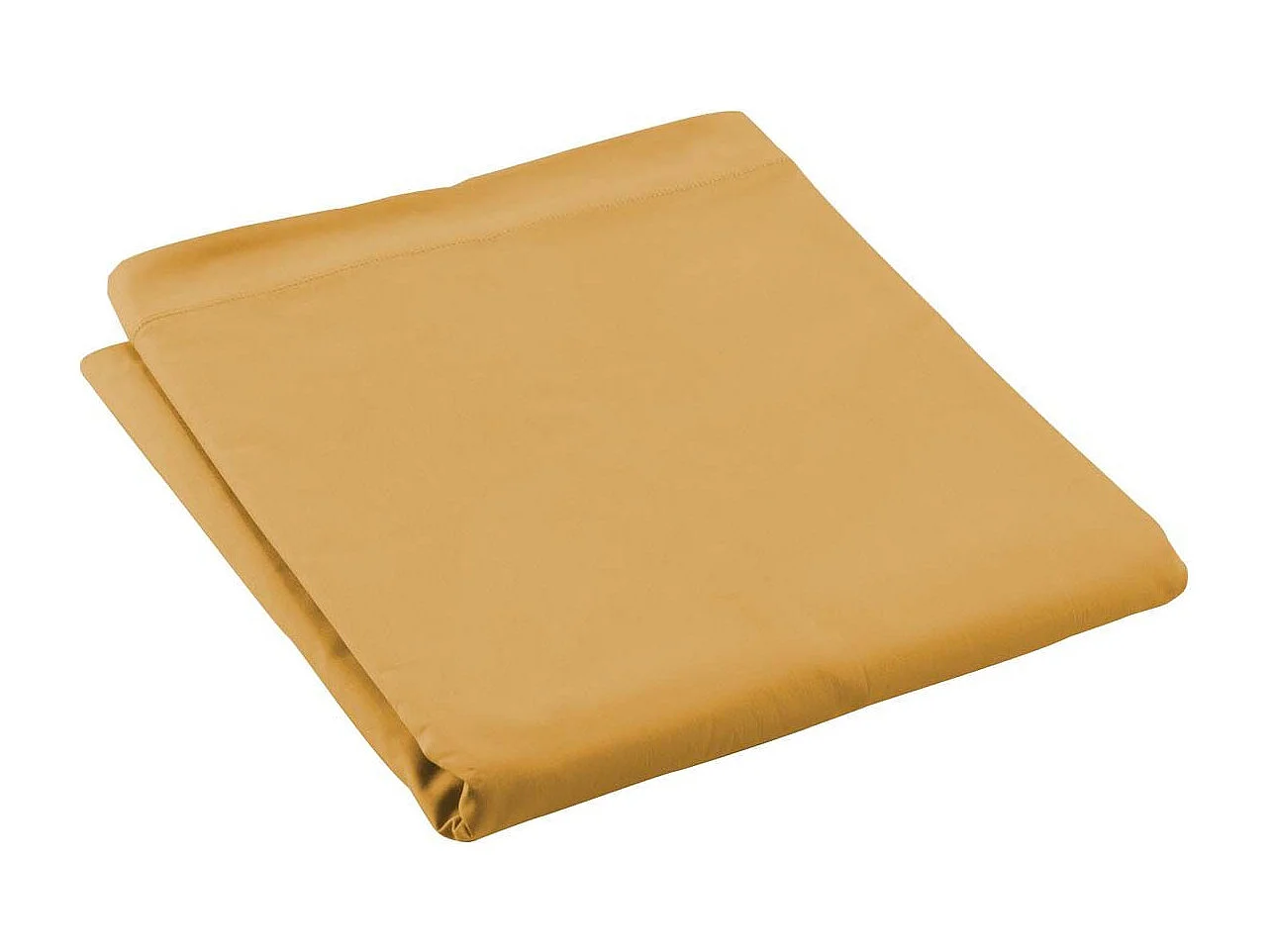 Drap Plat "Percaline" 180x290cm Ocre